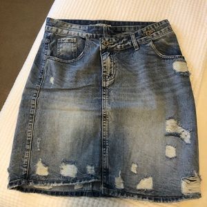 Jean skirt